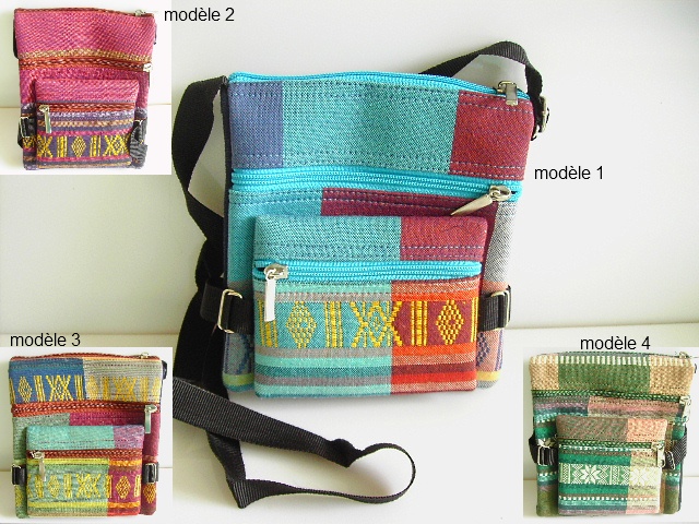 Madras-style shoulder bag (small size)